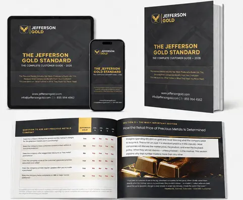jefferson gold brochure mockup
