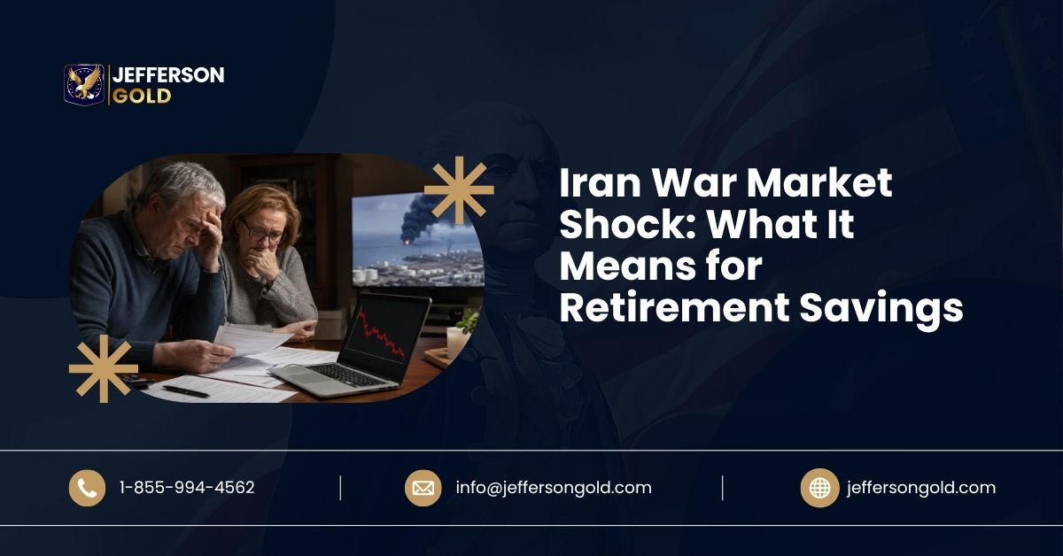 Iran war market shock what it means for retirement savings