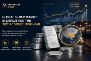 gold silver supply deficit 