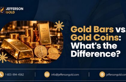 Gold Bars vs. Gold Coins Banner